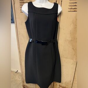 Tahari Arthur S Levine Black Dress 8P